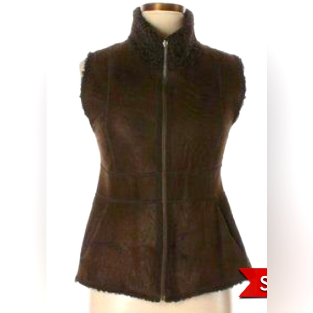 Angelo Danzi Italian 100% Lamb Leather Vest